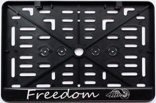 Motociklo valstybinio numerio rėmelis Freedom Virbantė 150 x 250 mm, 1 vnt. kaina ir informacija | Moto reikmenys | pigu.lt