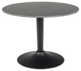 Кофейный столик Malta, 60x60 см, черный цена и информация | Журнальные столики | pigu.lt