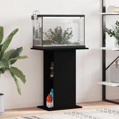 Akvariumo stovas vidaXL, juodas, 60,5x36x72,5 cm kaina ir informacija | Akvariumai ir jų įranga | pigu.lt