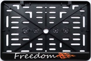 Motociklo valstybinio numerio rėmelis Freedom Virbantė 150 x 250 mm, 1 vnt. kaina ir informacija | Moto reikmenys | pigu.lt