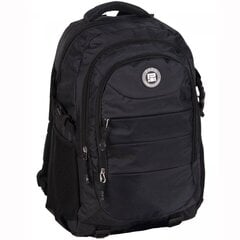 Mokyklinė kuprinė Paso Junior Black 22-30060CZ, 50x33x23 cm цена и информация | Школьные рюкзаки, спортивные сумки | pigu.lt