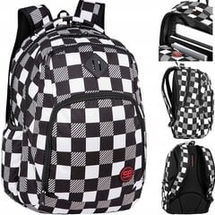 Mokyklinė kuprinė CoolPack Checkers F024730, 30 l, 44x32x19 cm цена и информация | Школьные рюкзаки, спортивные сумки | pigu.lt