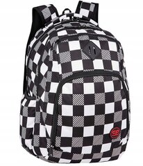 Mokyklinė kuprinė CoolPack Checkers F024730, 30 l, 44x32x19 cm цена и информация | Школьные рюкзаки, спортивные сумки | pigu.lt