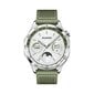 Huawei Watch GT 4 46mm Green Woven 55020BGV цена и информация | Išmanieji laikrodžiai (smartwatch) | pigu.lt