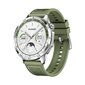 Huawei Watch GT 4 46mm Green Woven 55020BGV цена и информация | Išmanieji laikrodžiai (smartwatch) | pigu.lt