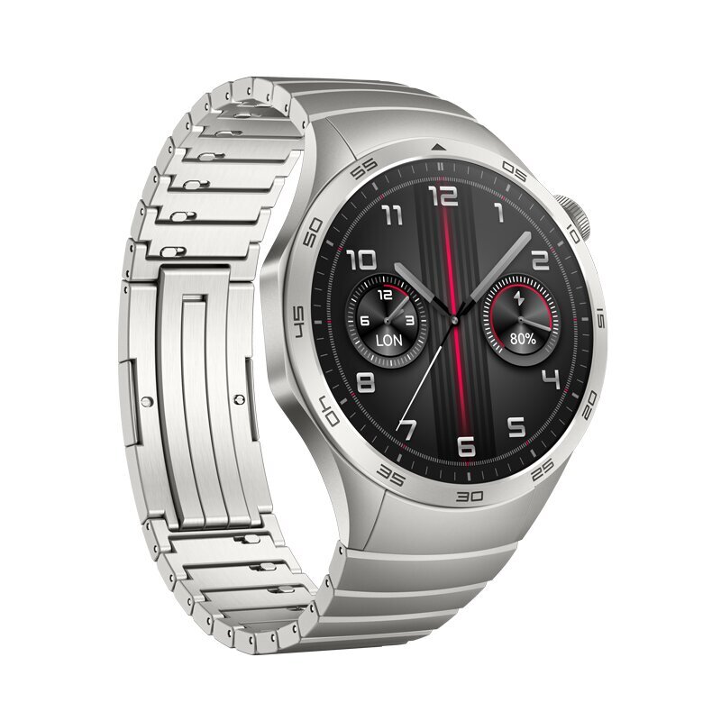 Huawei Watch GT 4 Grey Stainless Steel цена и информация | Išmanieji laikrodžiai (smartwatch) | pigu.lt