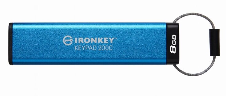 IronKey Keypad 8GB USB 3.2 цена и информация | USB laikmenos | pigu.lt