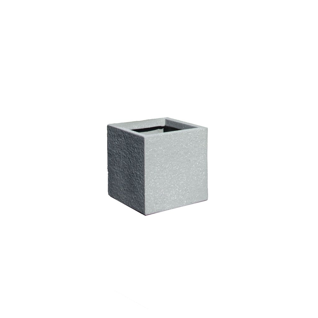 Vazonas Granite Cube M цена и информация | Vazonai | pigu.lt