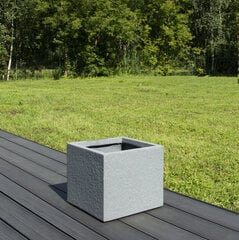 Vazonas Granite Cube L цена и информация | Горшки | pigu.lt