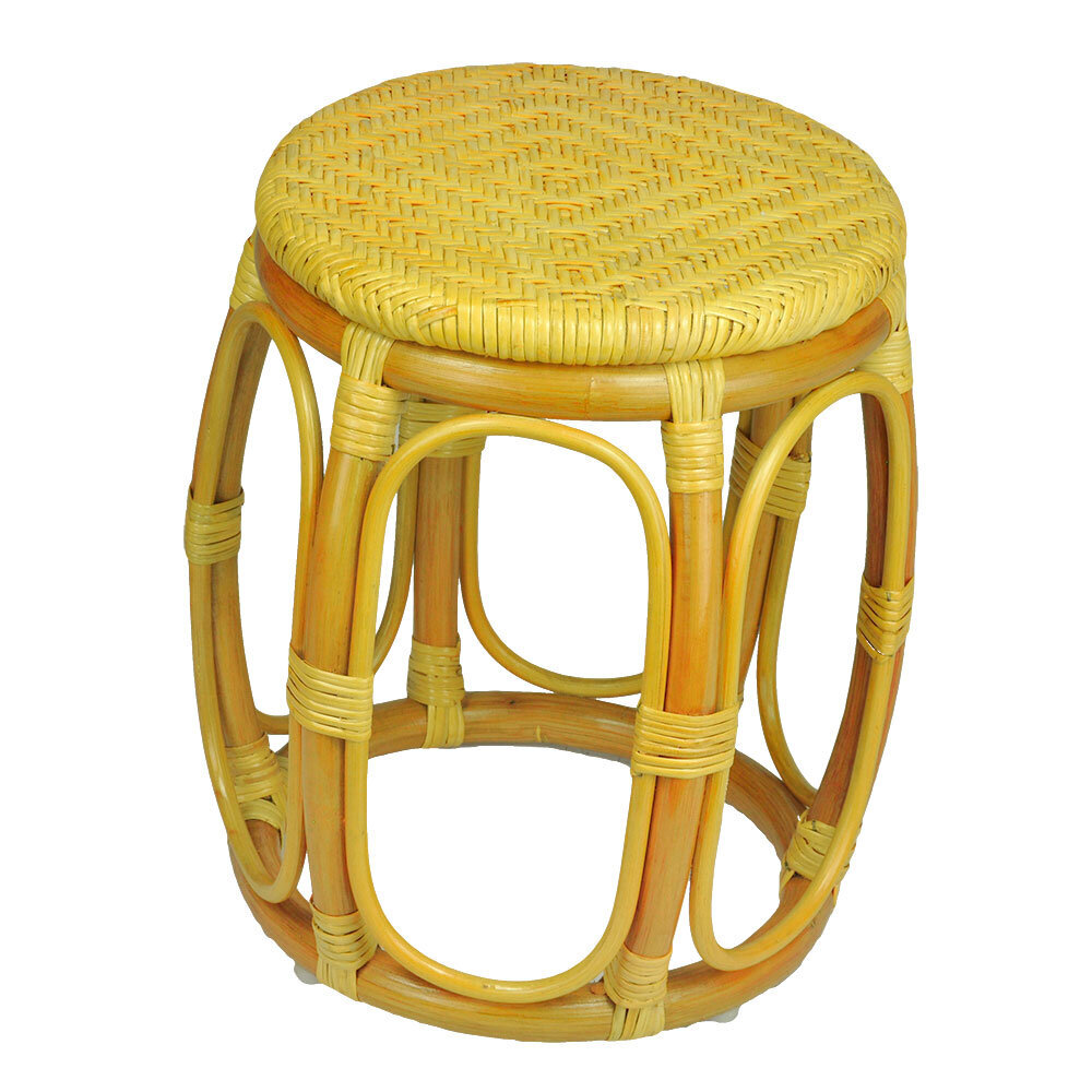Taburetė RattaNeo Coral t180, geltona kaina ir informacija | Virtuvės ir valgomojo kėdės | pigu.lt