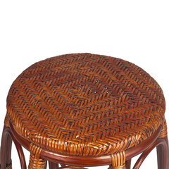 Taburetė RattaNeo Coral t183, ruda kaina ir informacija | Virtuvės ir valgomojo kėdės | pigu.lt