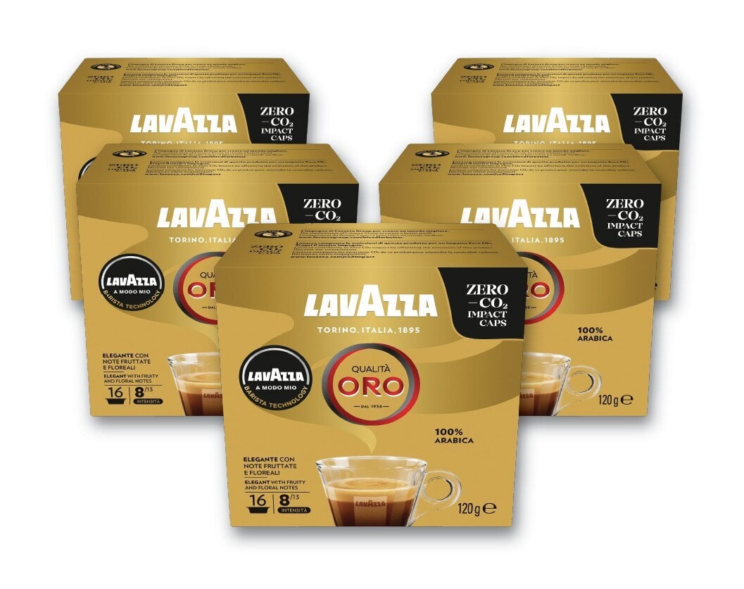 Lavazza kavos kapsulės A Modo Mio Qualita Oro, 600g, 80 vnt. цена и информация | Kava, kakava | pigu.lt