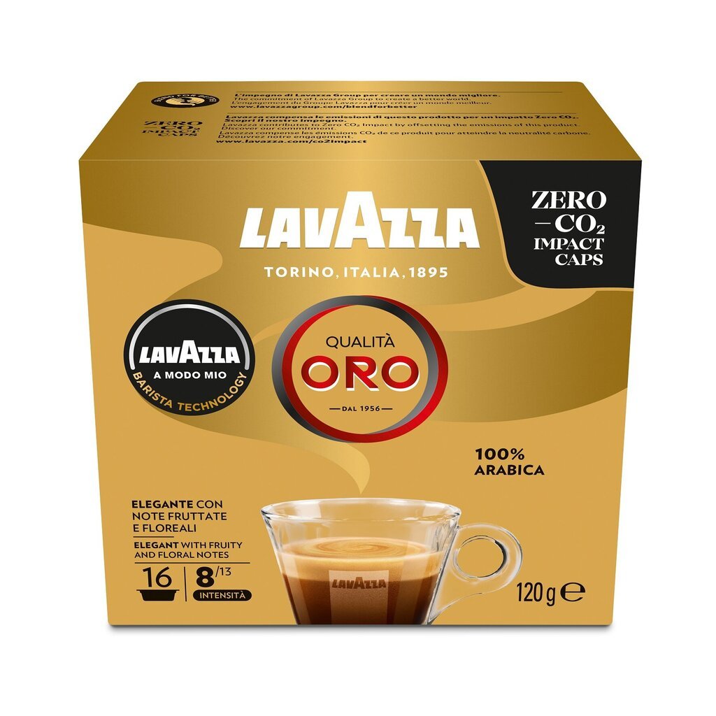 Lavazza kavos kapsulės A Modo Mio Qualita Oro, 600g, 80 vnt. kaina ir informacija | Kava, kakava | pigu.lt