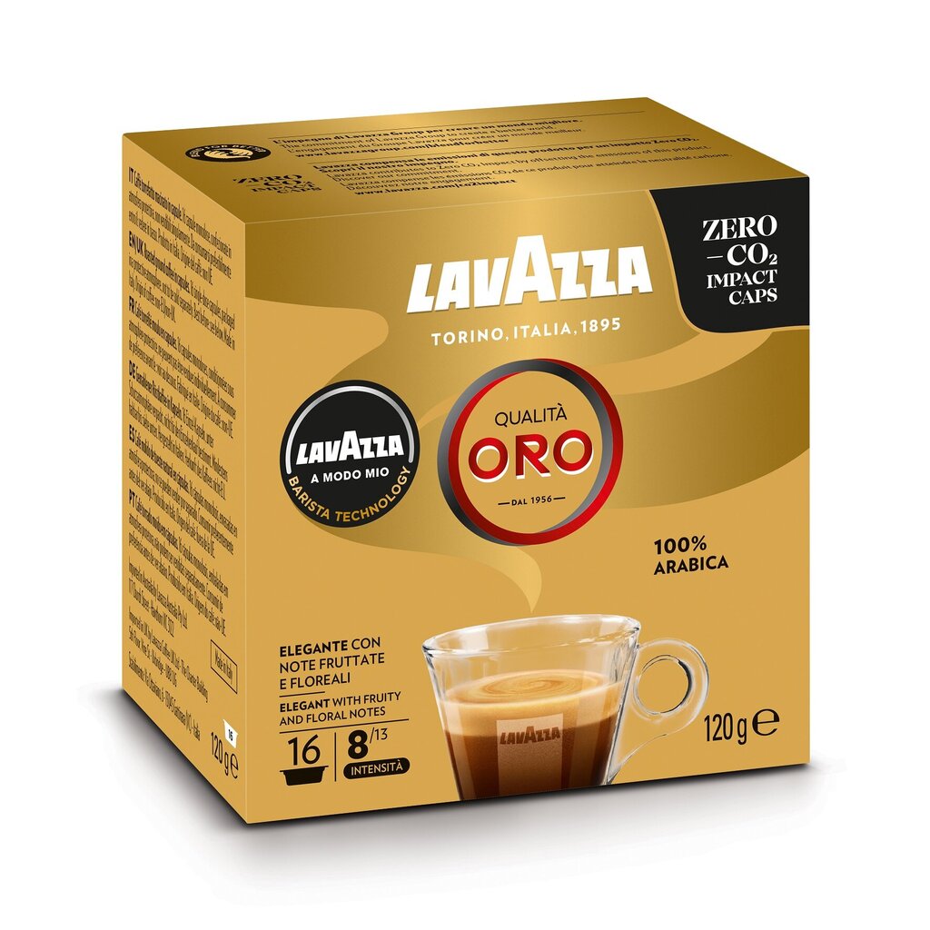 Lavazza kavos kapsulės A Modo Mio Qualita Oro, 600g, 80 vnt. kaina ir informacija | Kava, kakava | pigu.lt