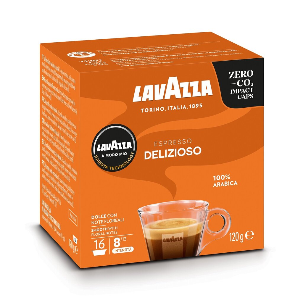 Lavazza kavos kapsulės A Modo Mio Delizioso, 600g, 80 vnt. kaina ir informacija | Kava, kakava | pigu.lt