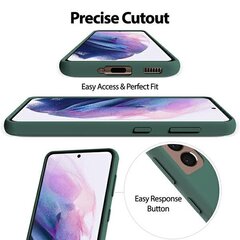 Mercury Silicone iPhone 15 Plus 6,7" zielony |green цена и информация | Чехлы для телефонов | pigu.lt