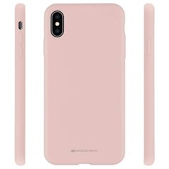 Mercury Silicone iPhone 15 6,1 różowo-piaskowy|pink-sand цена и информация | Чехлы для телефонов | pigu.lt