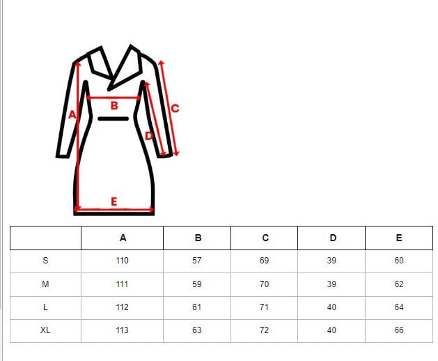 Paltas moterims JS/11Z8100-52028, smėlio spalvos kaina ir informacija | Paltai moterims | pigu.lt