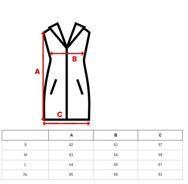 Liemenė moterims JS/5M3176/392Z-52055, juoda kaina ir informacija | Liemenės moterims | pigu.lt