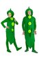 Karnavalinis kostiumas Žirnis, žalias kaina ir informacija | Karnavaliniai kostiumai | pigu.lt