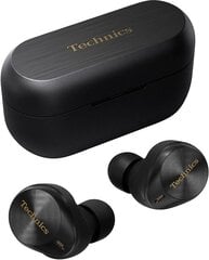 Technics wireless earbuds EAH-AZ80E-K  black 5025232929122 цена и информация | Наушники | pigu.lt