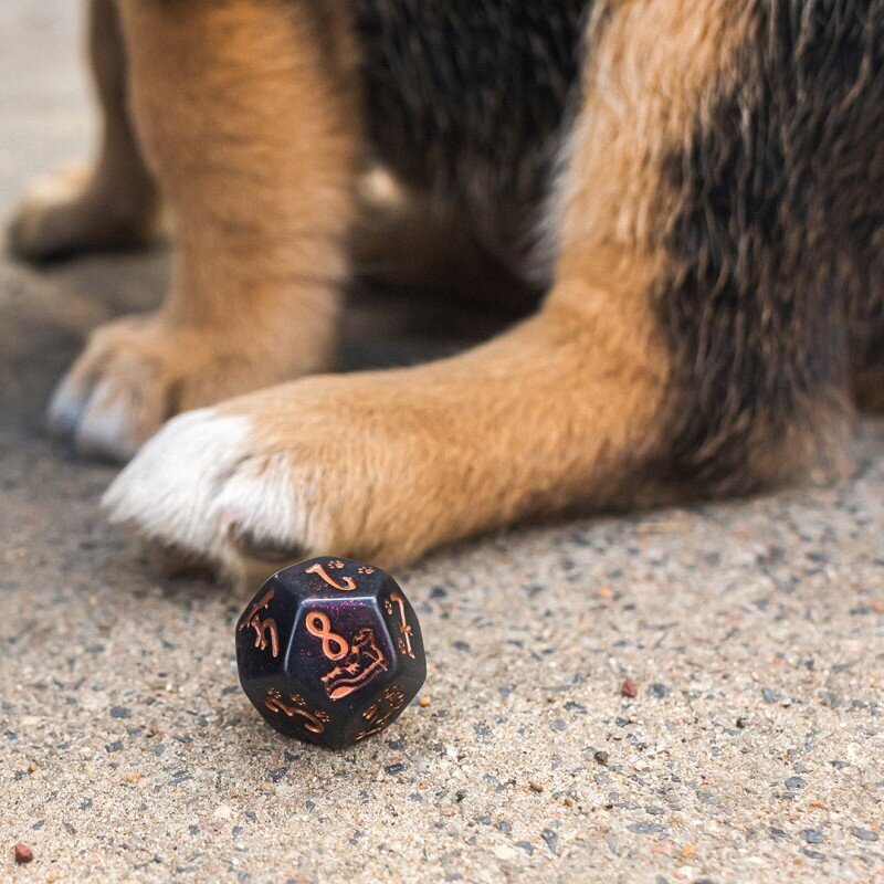 Kauliukų rinkinys Luna Q-Workshop Dogs Dice Set, EN цена и информация | Stalo žaidimai, galvosūkiai | pigu.lt