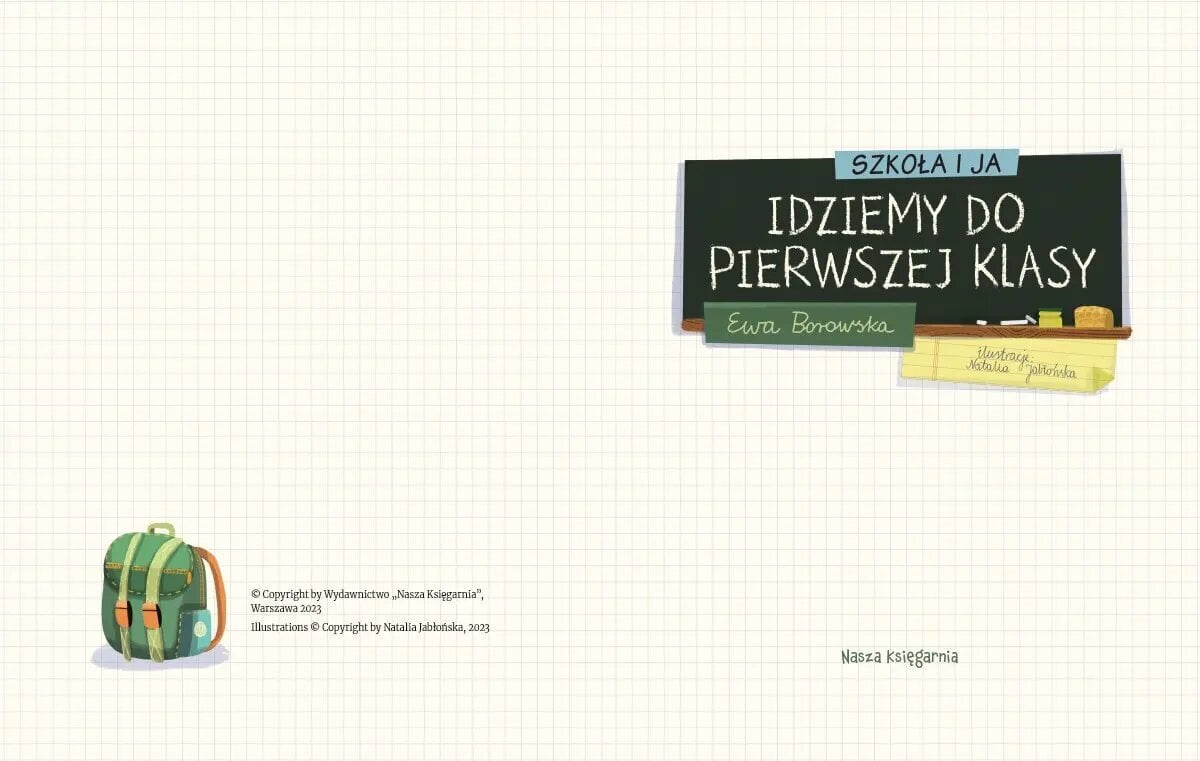 Szkoła i ja. Idziemy do pierwszej klasy цена и информация | Knygos vaikams | pigu.lt