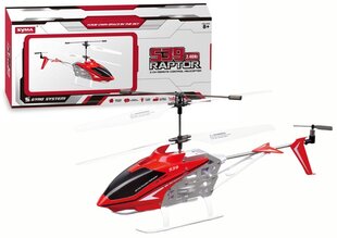 Rc sraigtasparnis Syma S39-1, raudonas цена и информация | Игрушки для мальчиков | pigu.lt