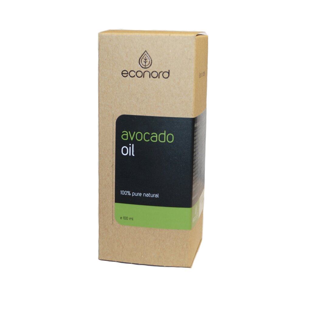 Avokado aliejus Econord, 100ml kaina ir informacija | Eteriniai, kosmetiniai aliejai, hidrolatai | pigu.lt
