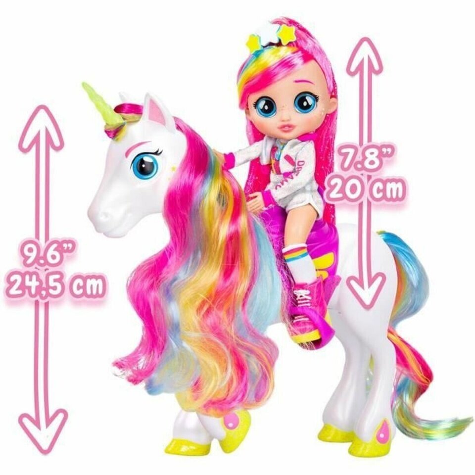 Lėlė su vienaragiu IMC toys kaina ir informacija | Žaislai mergaitėms | pigu.lt