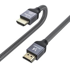 Wozinsky HDMI 2.1, 3m kaina ir informacija | Kabeliai ir laidai | pigu.lt