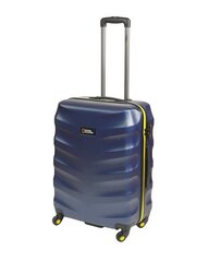 Vidutinio dydžio lagaminas National Geographic Arete, M, mėlynas kaina ir informacija | Lagaminai, kelioniniai krepšiai | pigu.lt