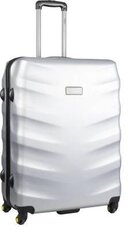 Средний кейс National Geographic Arete серебристого цвета цена и информация | Чемоданы, дорожные сумки | pigu.lt
