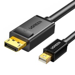 Mini DisplayPort kabelis – DisplayPort 2K 4K 1,5 m juodas 10178681 цена и информация | Кабели и провода | pigu.lt