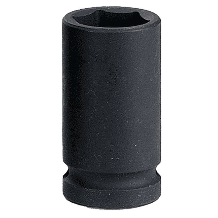 Galvutė smūginė ilga Force, 19mm 6-kampė 1/2" L52mm, 1 vnt. kaina ir informacija | Auto reikmenys | pigu.lt