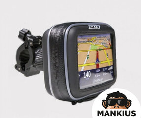 GPS laikiklis ant vairo Screen 3,5", 1 vnt. цена и информация | Принадлежности для мотоциклов | pigu.lt