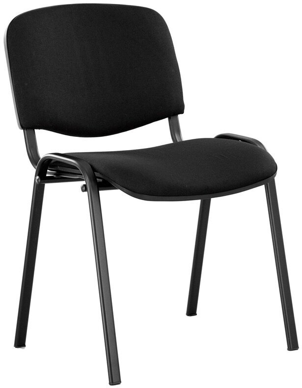 Kėdė ISO black(SENC) C-11, juoda цена и информация | Virtuvės ir valgomojo kėdės | pigu.lt
