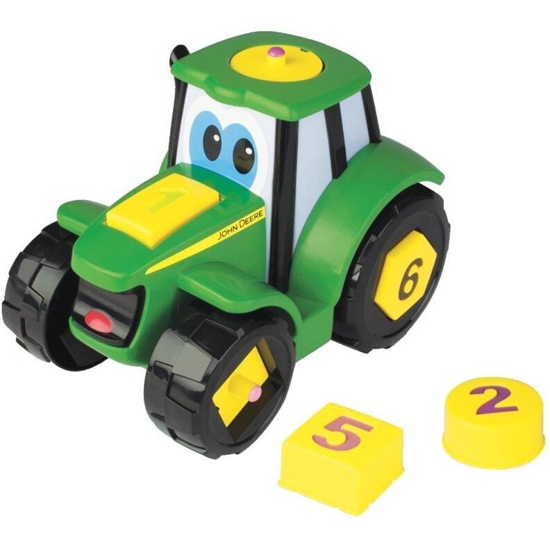 Žaislinis traktorius John Deere 46654, 1.5 m kaina ir informacija | Žaislai berniukams | pigu.lt