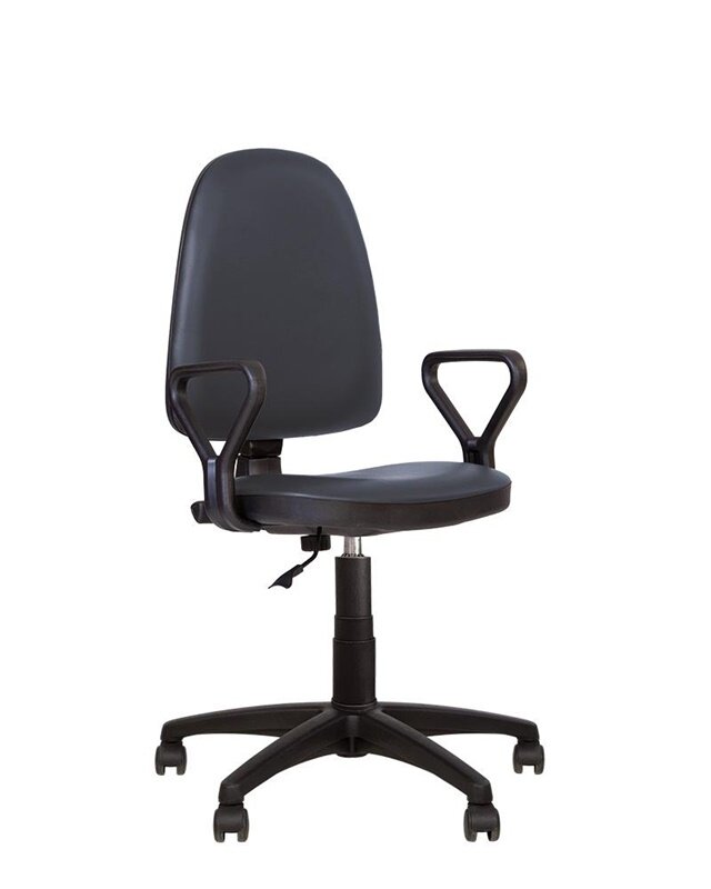 Biuro kėdė Nowy Styl Prestige V-2, tamsiai pilka kaina ir informacija | Biuro kėdės | pigu.lt