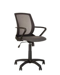 Darbo kėdė Fly, juoda/pilka kaina ir informacija | Biuro kėdės | pigu.lt