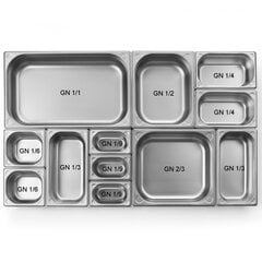 Крышка контейнера GN, HENDI, Profi Line, GN 1/2 цена и информация | Кухонная утварь | pigu.lt