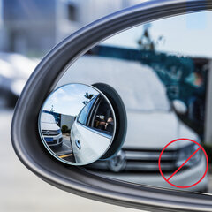 Automobilio šoninis veidrodėlis išgaubtas aklosios zonos Viso vaizdo Aklosios zonos veidrodis 2vnt. 10168441 цена и информация | Автопринадлежности | pigu.lt