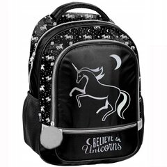 Mokyklinė kuprinė su priedais Night Unicorn PP23OL-260, 3 dalių цена и информация | Школьные рюкзаки, спортивные сумки | pigu.lt