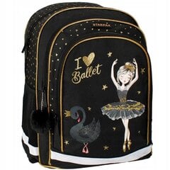 Mokyklinė kuprinė su priedais Starpak Ballerina 486110, 3 dalių цена и информация | Школьные рюкзаки, спортивные сумки | pigu.lt