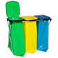 Laikiklis 3 rūšių atliekoms rūšiuoti цена и информация | Komposto dėžės, lauko konteineriai | pigu.lt