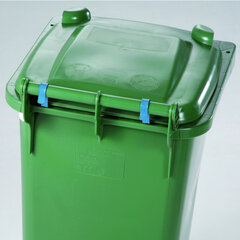 Metalinis laikiklis šiukšlių maišams, 120L kaina ir informacija | Komposto dėžės, lauko konteineriai | pigu.lt