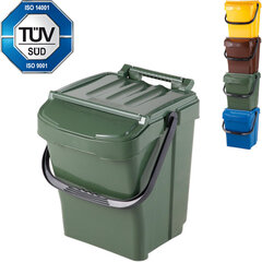 Atliekų rūšiavimo dėžė Urba Plus, 40L, žalia kaina ir informacija | Komposto dėžės, lauko konteineriai | pigu.lt