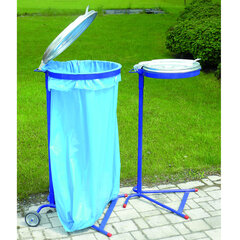 Šiukšlių maišų stovas, 240 l, mėlynas цена и информация | Уличные контейнеры, контейнеры для компоста | pigu.lt
