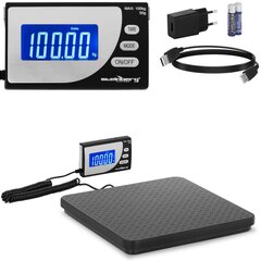 Pramoninės siuntų svarstyklės iki 100 kg / 0,1 g LCD USB kaina ir informacija | Pramoninės svarstyklės | pigu.lt