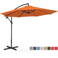 Sodo skėtis, oranžinis цена и информация | Зонты, маркизы, стойки | pigu.lt